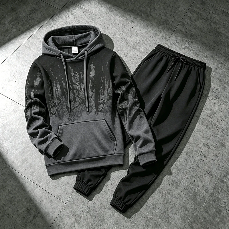 Winter Clothing Hoodie - Conjunto Deportivo de Otoño Invierno para