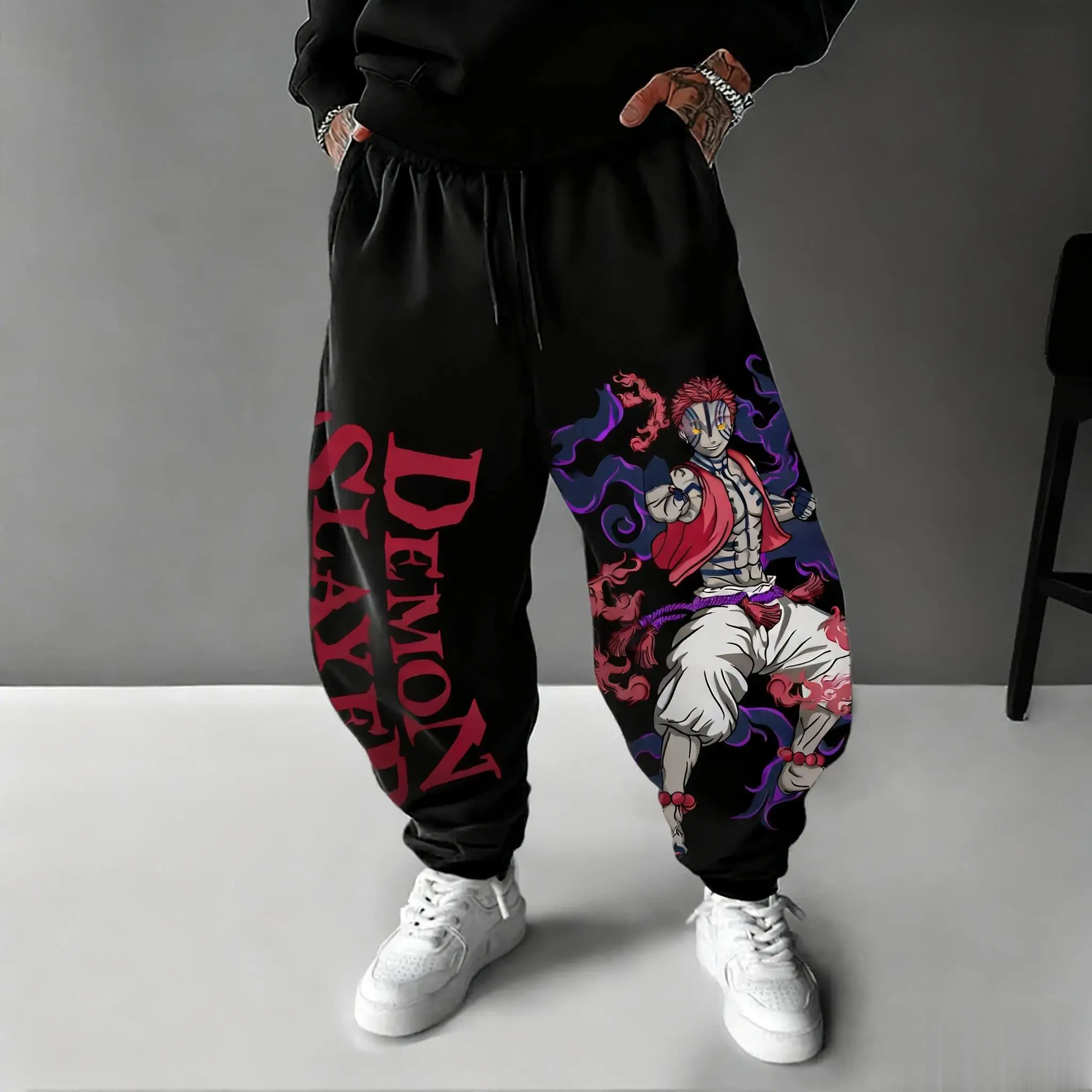 Winter Clothing Japan - Pantalones de Anime Demon Slayer Akaza