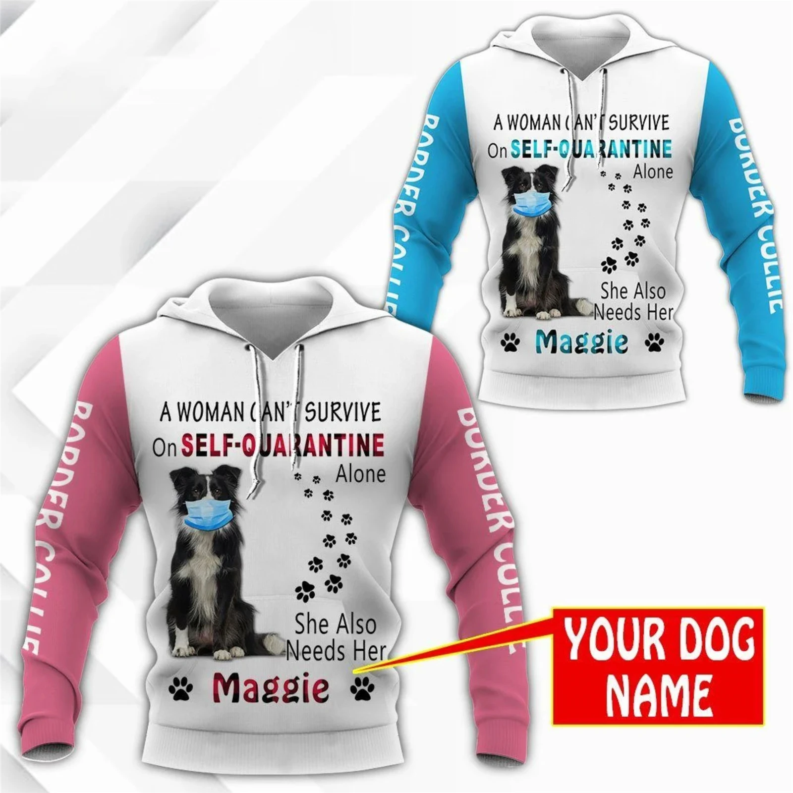 Winter Clothing Name - HX Sudadera con capucha de animal