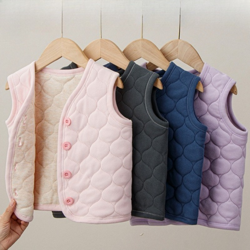 Winter Clothing For Baby Girl - Chaleco para niños Otoño Invierno niños