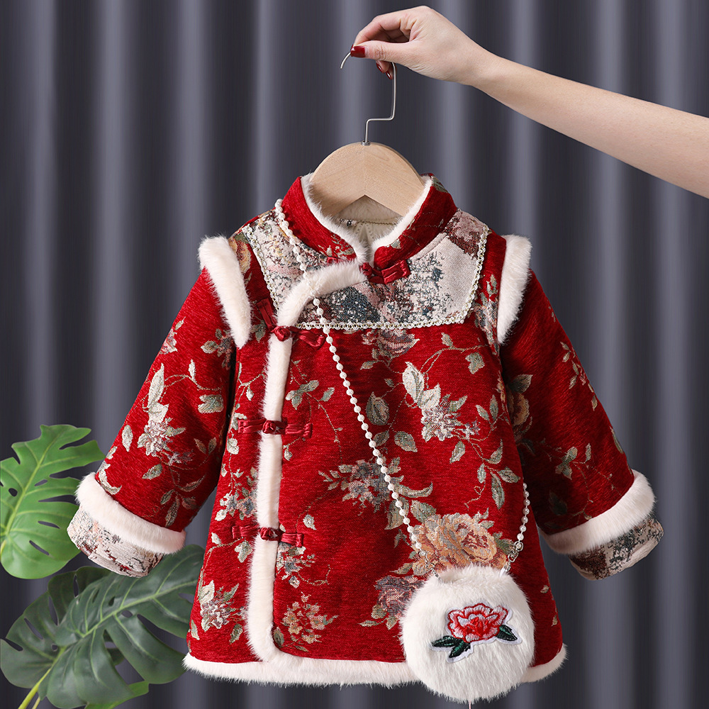 Winter Clothing For Baby Girl - Invierno niñas Hanfu niños princesa Tang