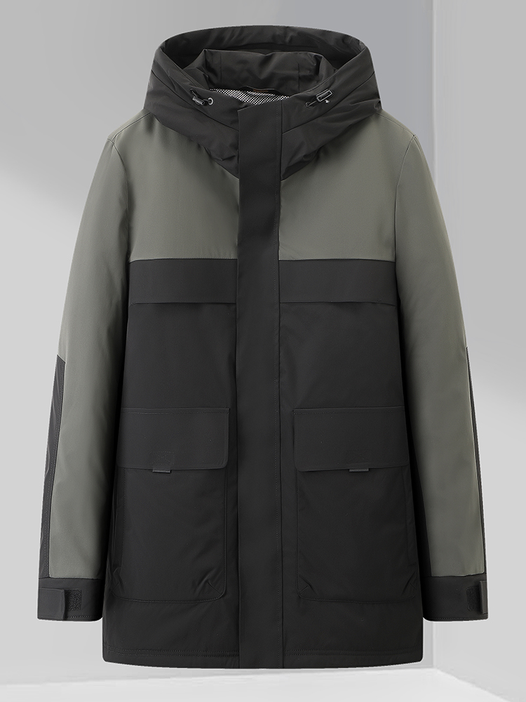 Winter Clothing Name - Chaqueta de Plumón de Longitud Media