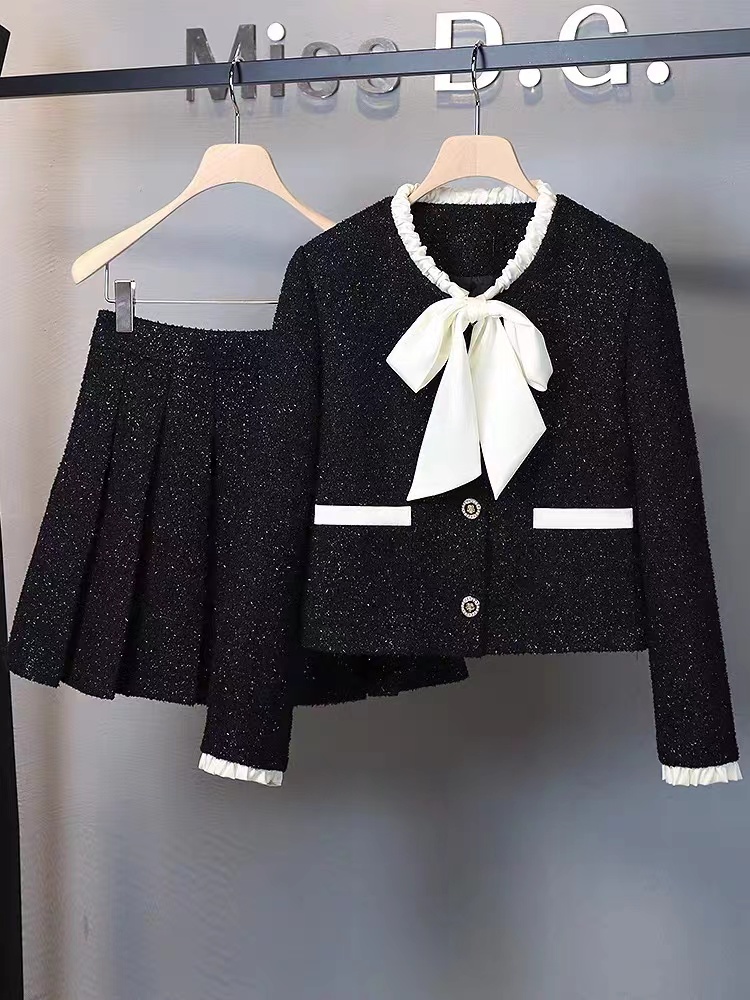Winter Clothing Matching - Traje elegante Y2K para mujer, chaqueta,