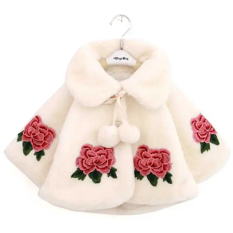 Winter Clothing For Baby Girl - Capa de piel de imitación para