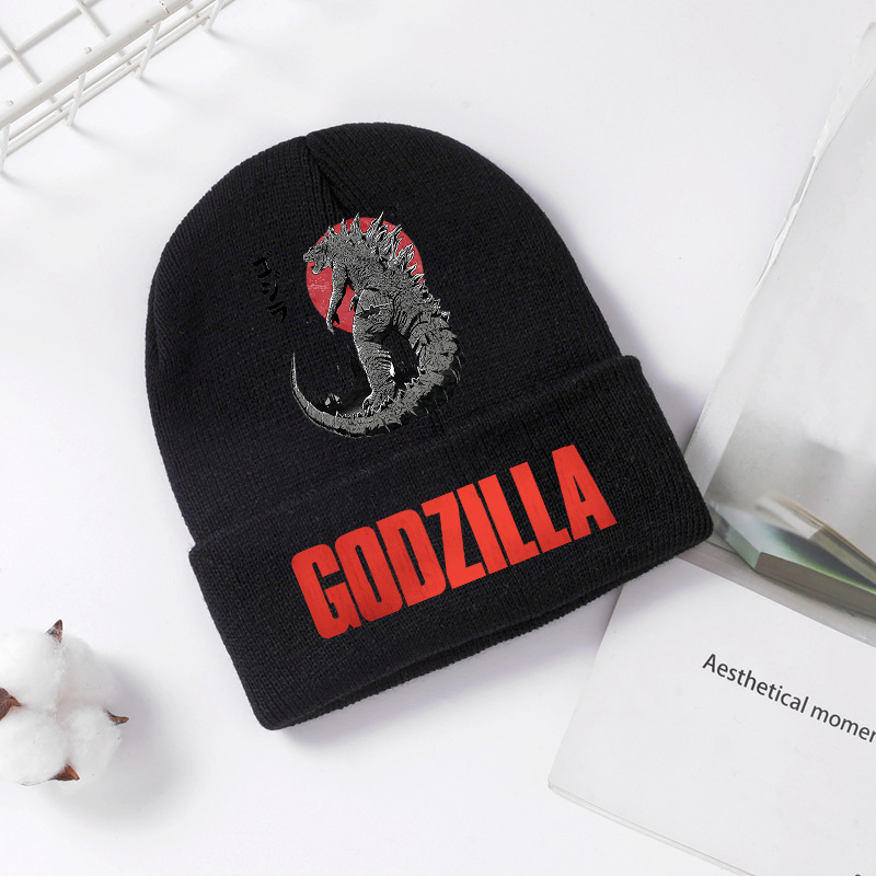 Winter Clothing 1 Year Old - Gorro de punto Godzilla para invierno