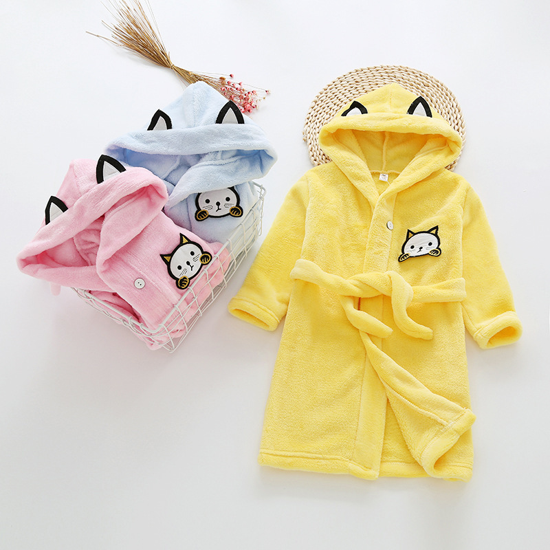 Batas de gato de dibujos anima - Winter Clothing For Baby Girl reseña y precio