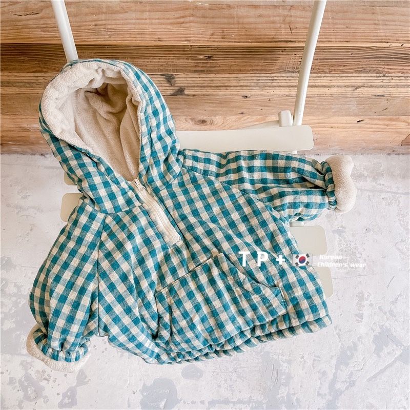 Chaqueta a cuadros para niños, - Winter Clothing 1 Year Old reseña y precio
