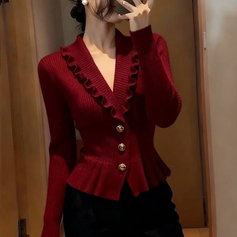 Suéter de Punto de Manga Larga - Winter Clothing Name reseña y precio