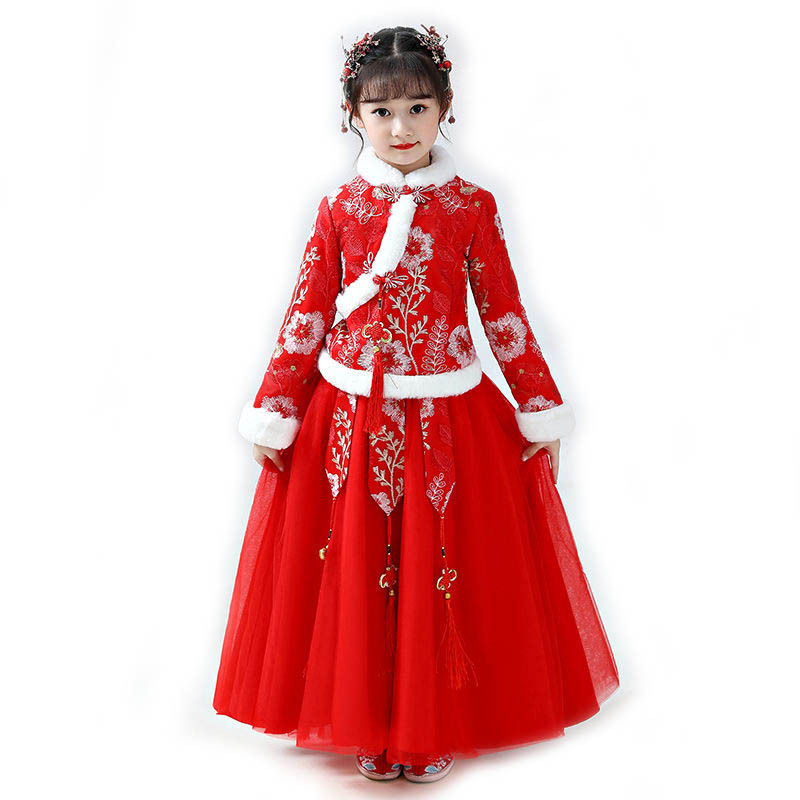 Disfraz de Hanfu antiguo para  - Winter Clothing For Baby Girl reseña y precio