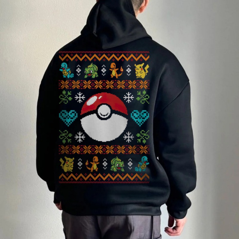 Sudadera con capucha negra de  - Winter Clothing Japan reseña y precio
