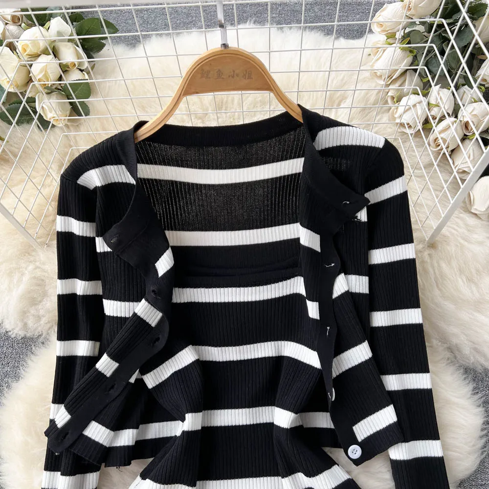 Conjunto de 2 piezas de vestid - Winter Clothing Ladies reseña y precio