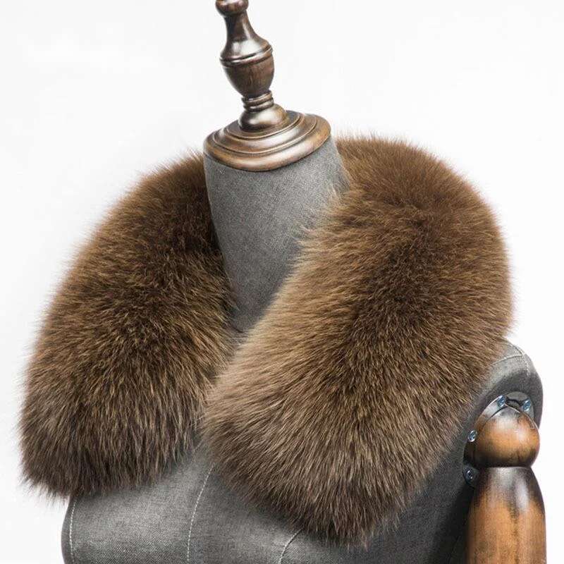 Bufanda de piel de zorro Natur - Winter Clothing Matching reseña y precio