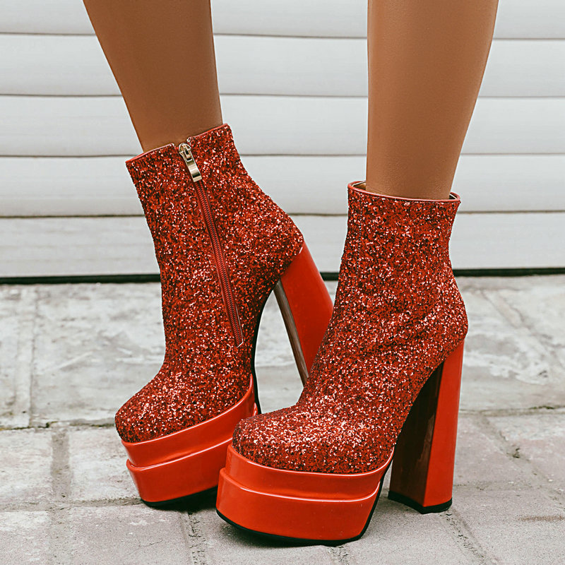 Zapatos de plataforma doble pa - Winter Cloth reseña y precio