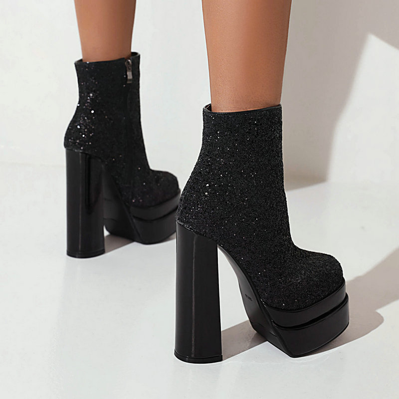 Zapatos de plataforma doble pa - Winter Cloth reseña y precio