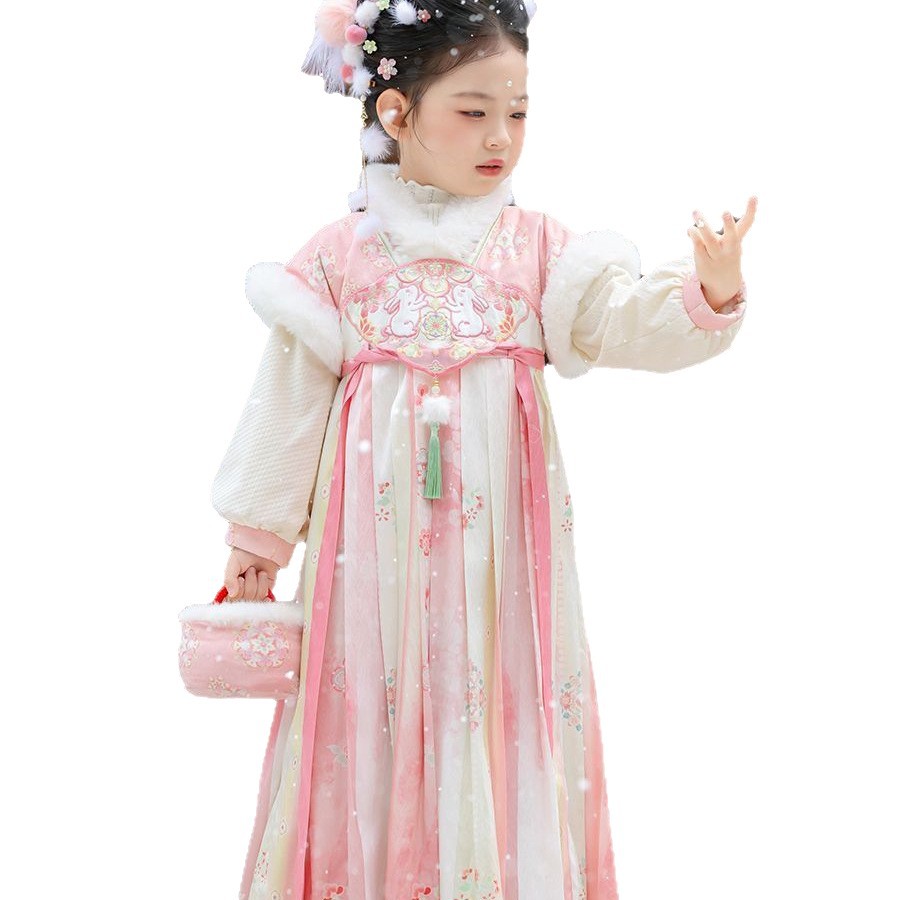 2025 niñas Hada Hanfu niños in - Winter Clothing For Baby Girl reseña y precio