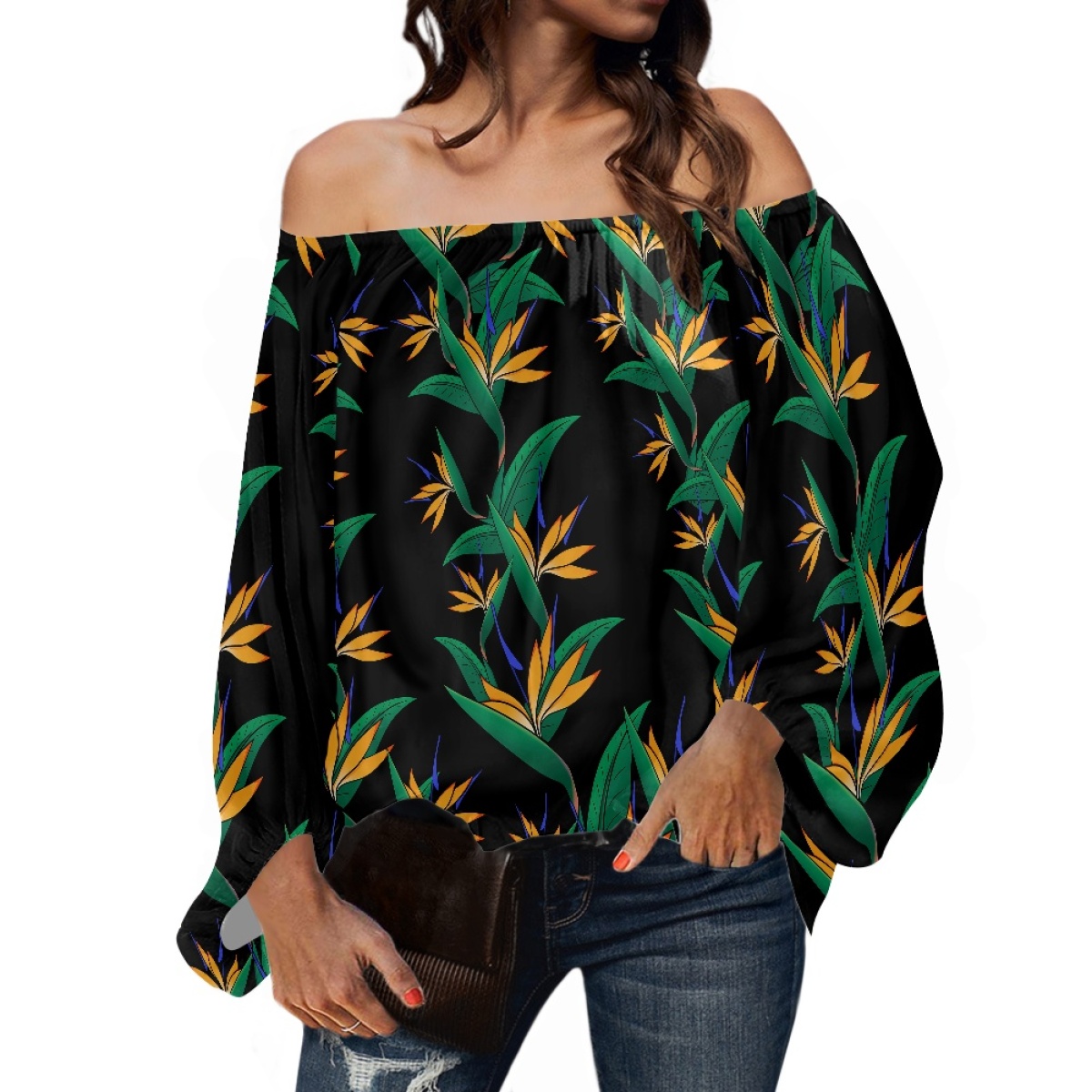 Blusa de Chifón Elegante para  - Winter Clothing Ladies reseña y precio