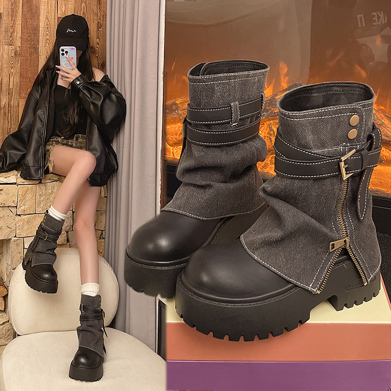Botines para Mujer, Estilo Vaq - Winter Clothing For Woman reseña y precio