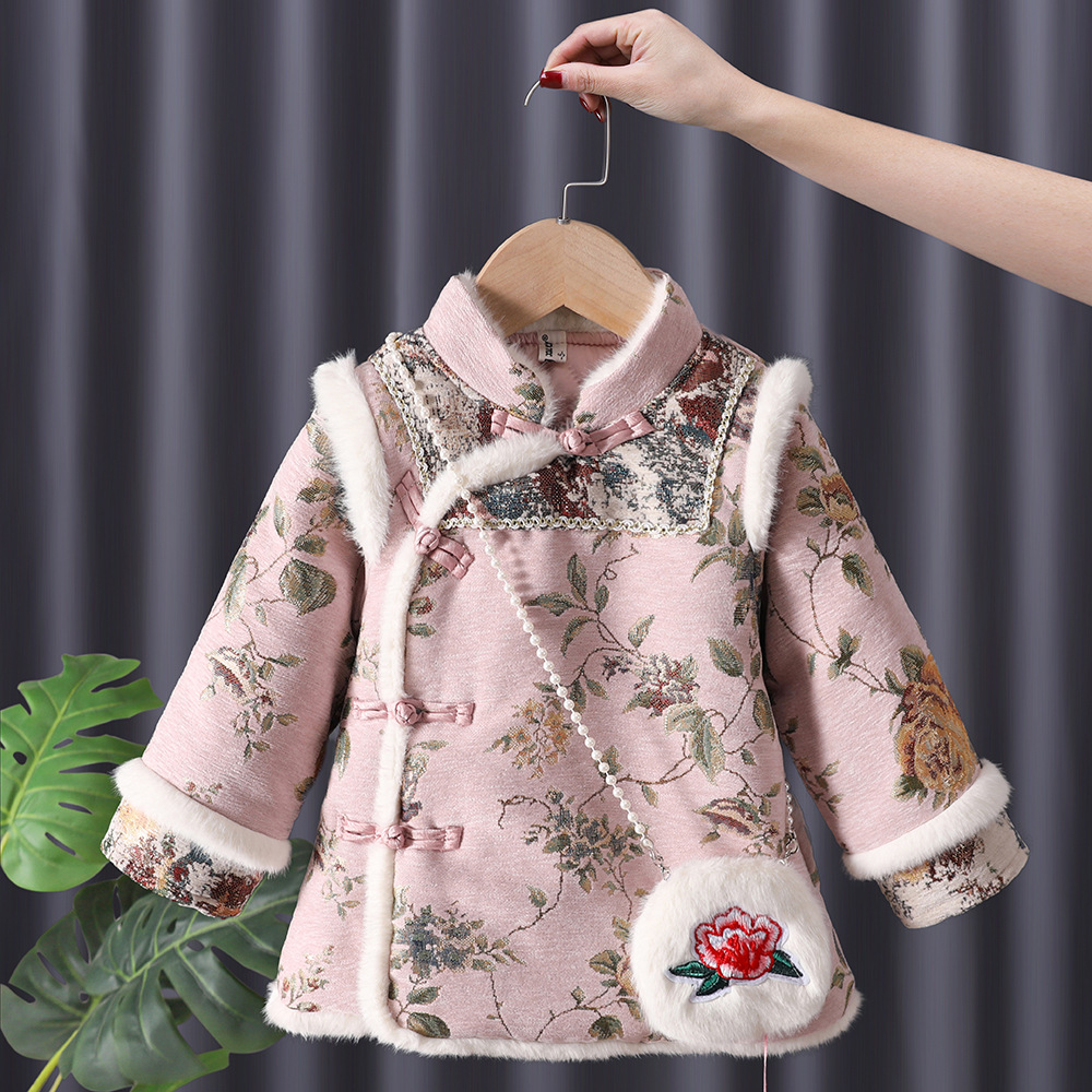 Invierno niñas Hanfu niños pri - Winter Clothing For Baby Girl reseña y precio