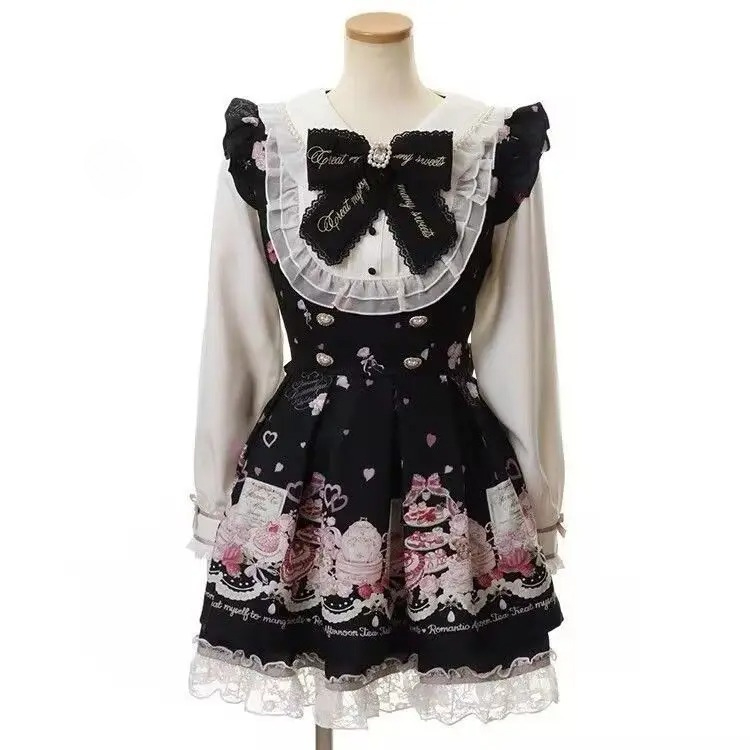 Conjuntos de vestidos japonese - Winter Clothing Ladies reseña y precio