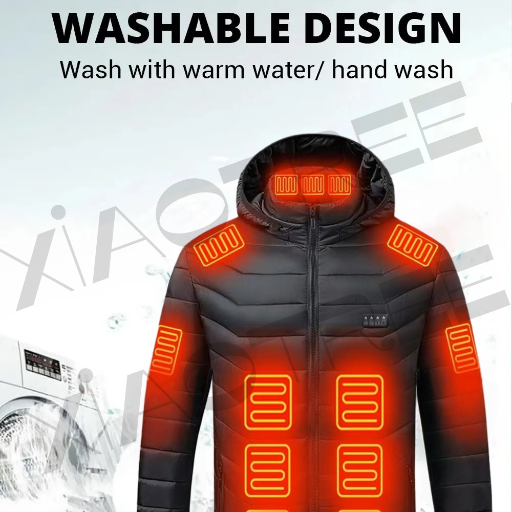 Chaqueta calefactora de 28 áre - Winter Clothing Matching reseña y precio