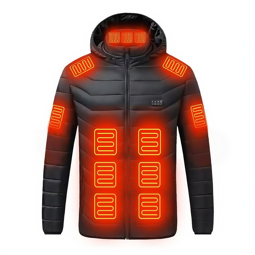 Chaqueta calefactora de 28 áre - Winter Clothing Matching reseña y precio