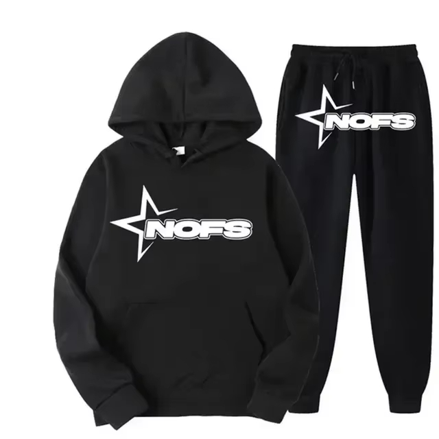 Conjunto Deportivo Streetwear  - Winter Clothing Hoodie reseña y precio