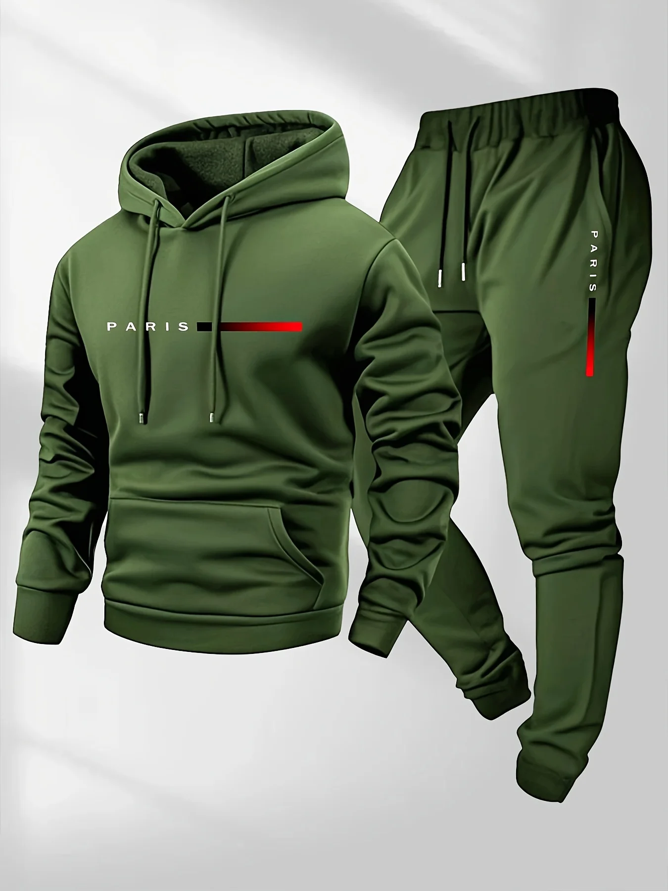 Conjunto Deportivo con Estampa - Winter Clothing Hoodie reseña y precio