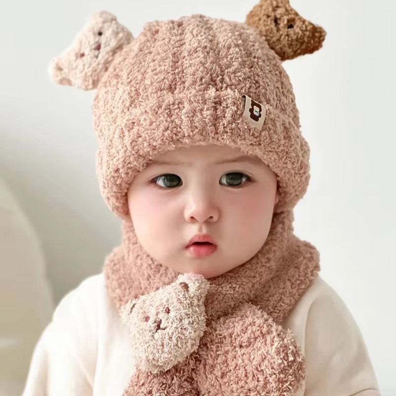 1-10 Uds. Conjunto de gorro y  - Winter Clothing For Baby Girl reseña y precio