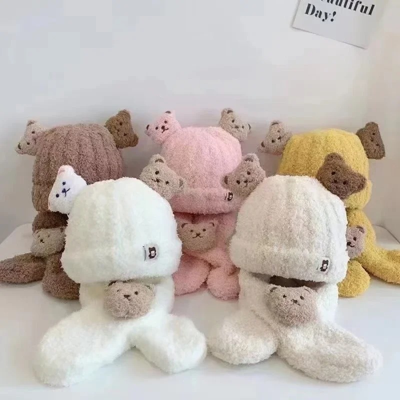 1-10 Uds. Conjunto de gorro y  - Winter Clothing For Baby Girl reseña y precio